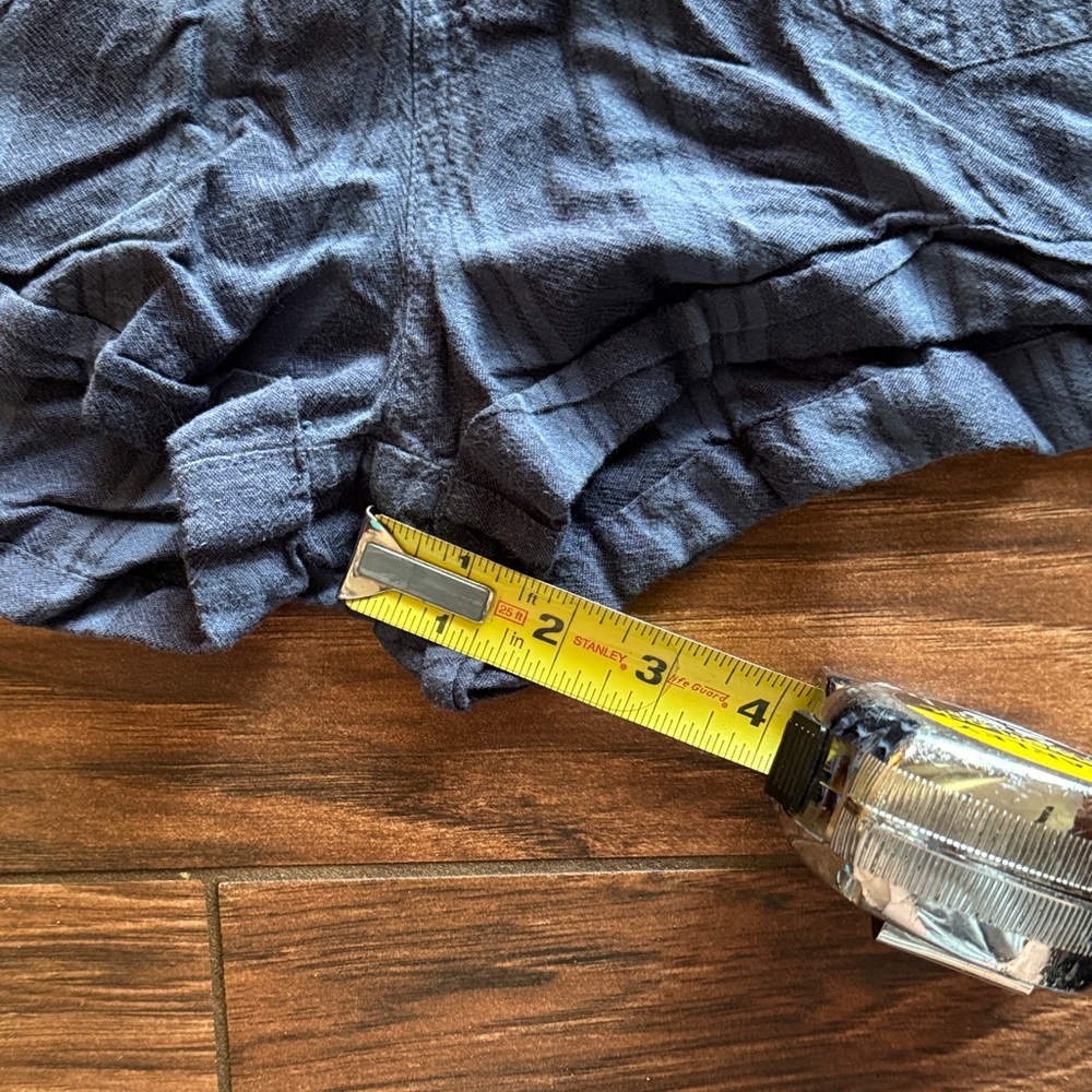 Casual Blue Women's Shorts - Picture 6 of 7